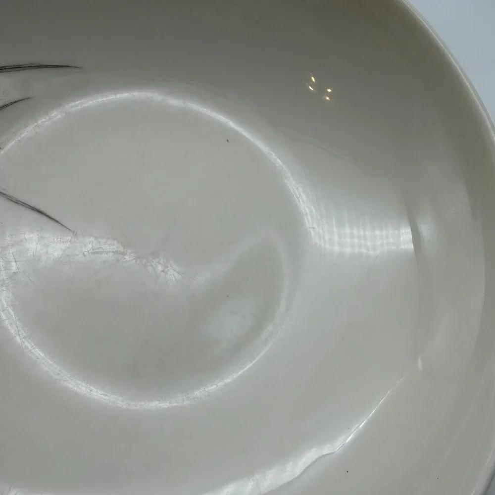 Syracuse China Flame Lily Vintage Cereal Soup Bowls Set of 2 MCM